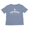 you + me = team humanity kid's t-shirt