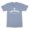 you + me = team humanity men's t-shirt