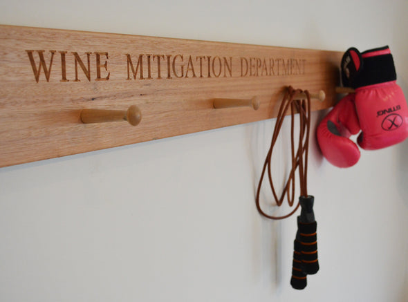personalised peg rail
